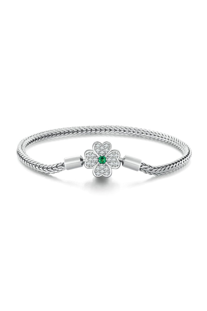 Lucky Four Leaf Clover Bracelet